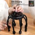 🌟 Electric Octopus Head Massager – 3️⃣-Mode Scalp Therapy Device for Ultimate Relaxation & Better Sleep 😴🧠 🌟. 