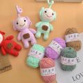 25g 5ply Soft Milk Cotton Knitting Yarn Anti-Pilling High Quality Knitting Cotton Yarn For Crochet Scarf Sweater Hat Doll Craft.