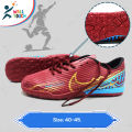 Premium quality football turf sports shoes for men; Made of artificial leather - football boot. 