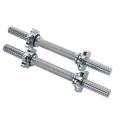 Dumbbell Stick - Silver 15 inch 2 pieces. 