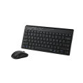 Rapoo 8000M Multi-mode Wireless Keyboard & Mouse Combo Switch between Bluetooth 3.0, 4.0 and 2.4G 1300 DPI optical mouse Up to 12/9 months battery life. 