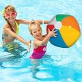Intex Recreation Colorful Glossy Panel Inflatable Beach Pool Ball 59020. 