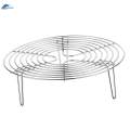 Round Cooling Rack Round Stainless Steel Steamer Rack for Pot Air Fryer Oven 8.66inch. 