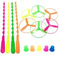 Kindergarten Birthday Present Kids Toys Game Aircraft Small Flying Disk Flying Gyro Flying Saucer Hand Push.