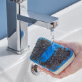 Multi-Functional Bathroom Wall Brush Long Handle Removable Household Floor Bathtub Brushes Ceramic Tile Sponge Cleaning Brush.