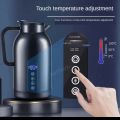1300ML Car Hot Kettle Portable Water Heater Travel Auto 12V/24V for Tea Coffee 304 Stainless Steel Large Capacity VehicleBasketball. 