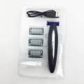Multifunction Rechargeable Trims Edges Shaver Mens Razor Built-in Light.