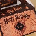 Harry Potter Gift Bag Hogwarts School of Witchcraft and Wizardry Birthday Kraft Paper Bag Candy Box Party Favor Decoration. 