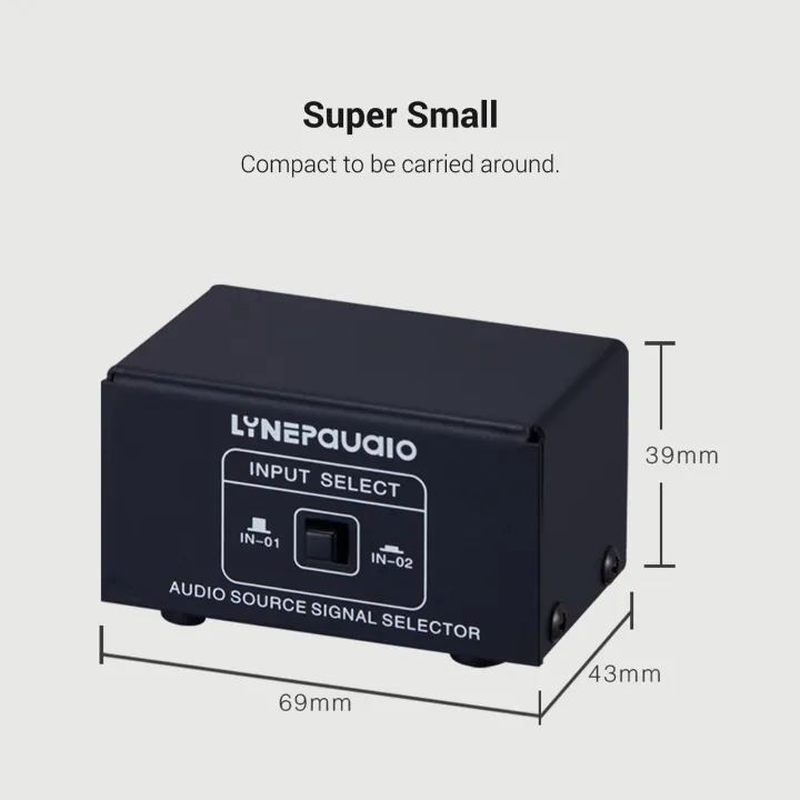 LYNEPAUAIO%20Audio%20Switcher%20RCA%202%20in%201%20Out%20/%201%20in%202%20Out%20A/B%20Switch%20-%201#%20-%20Image%203