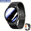 GWENLAND 2023 New Smart Watch Men Full Touch Screen Sport Fitness Watch IP67 Waterproof Wireless For Android Smartwatch Men box. 