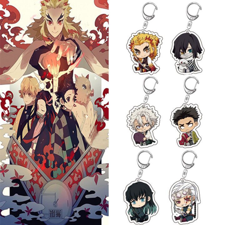 Cute%20Kamado%20Tanjirou%20Women%20Kimetsu%20no%20Yaiba%20Demon%20Slayer%20Keychain%20Anime%20Pendant%20Acrylic%20Key%20Chain%20Cartoon%20-%20Image%208