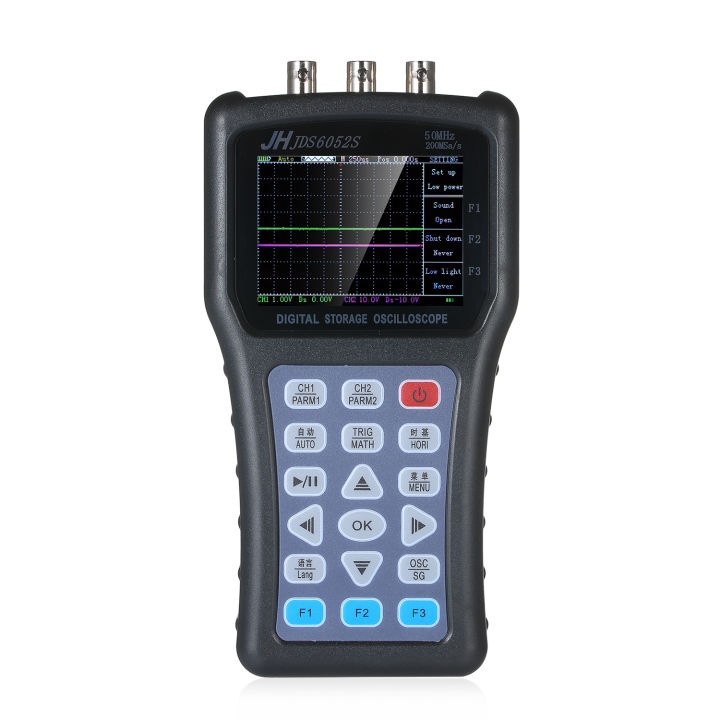 KOGEEK%202-in-1%20Oscilloscope%20&%20Function%20Signal%20Generator%20Dual%20Channel%20Oscilloscope%20Handheld%20Portable%20Digital%20Scope%20Meter%20Signal%20Generator%202CH%20Digital%20Storage%20Oscilloscope%2050MHz%20100MSa/s%20-%20Image%202