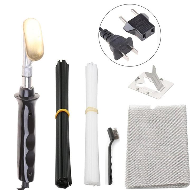 Reparatie Lassen Pistool Smoothing Ijzer Voor Auto Bumper Reparatie Hot Nietmachine Eu Plug Lederen Strijken Tool Plastic Smoothing Tool