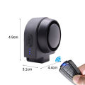 Wireless Remote Bike Alarm: 115Db Super Loud Bicycle Vibration Motion Sensor NOVO.