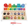 Quantity, teaching aids, number matching shapes, five sets of columns, color classification, maze, children's early education toys.