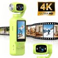 FLH HD Pocket Gimbal Camera Handheld Stabilized Camcorder 180 Degree Rotation Lens Sports Camera Mini DV Video Recorder. 