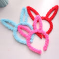 Cute Bunny Rabbit Ears Headband Children Adult Soft Furry Plush Hair Band Animal Washing Headband Hair Accessories Headwear Yao Store. 