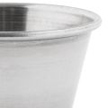 Pack of 12 - Premium Brushed Stainless Steel Condiment Sauce Cups Spices Pots Liquid Dips Bowls - 2.5Oz 70Ml.
