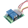 DC 6V 12V 24V PWM DC motor speed controller forward and reverse switch. 