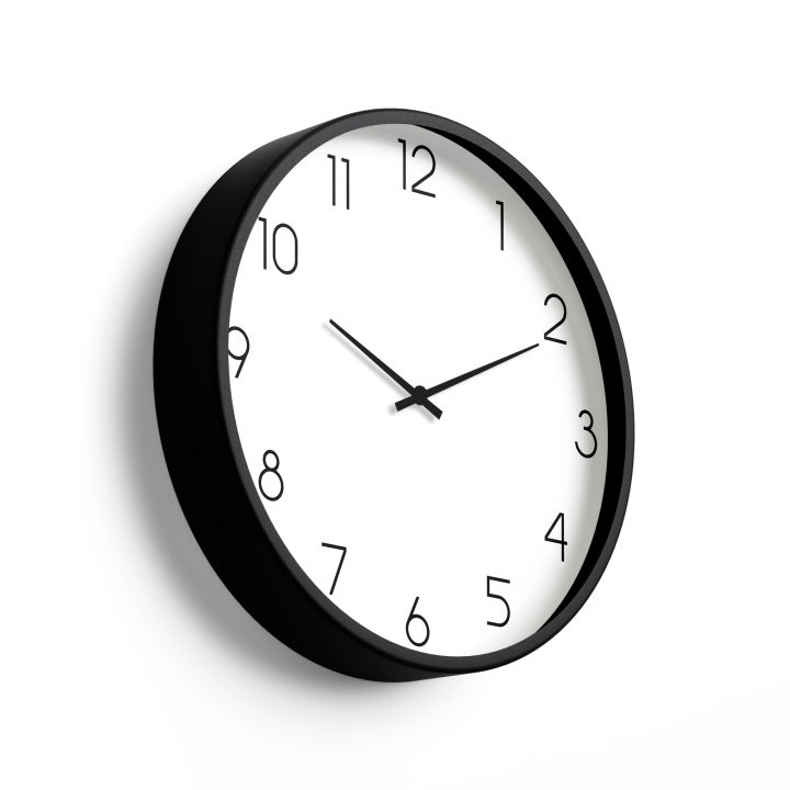 Minimalistic%20White%20Wall%20Clock%20with%20Black%20Numbers%20%7C%20%20Mordern%20Classic%20White%20Wall%20Clock%20with%20Black%20Numbers%20-%20Image%203