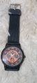 WRM10 - PU Leather Wrist Watch For Men - Brown.