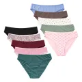 Pack of 5 Pcs Assorted Ladies Half Back Coverage Cotton Brief Panty From Levin.