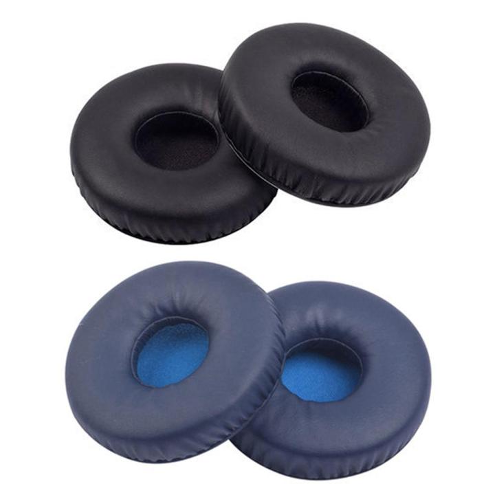2Pair Ear Pads Replaceable Earphone for Sony WH-XB700 Bluetooth Headset Sleeve 75mm Sleeve,Dark Blue & Black