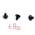 6 pcs Round Head PC Mounting Computer Screws PC Case Hard Drive Motherboard Mounting Screws Computer Case Fixed.