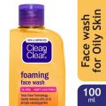 Cle-an & Clear Foaming Face Wash 100 ml.