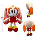 Genuine licensed Super Sonic plush toy Q version super sonic mouse sonic backpack hedgehog Chartre doll.