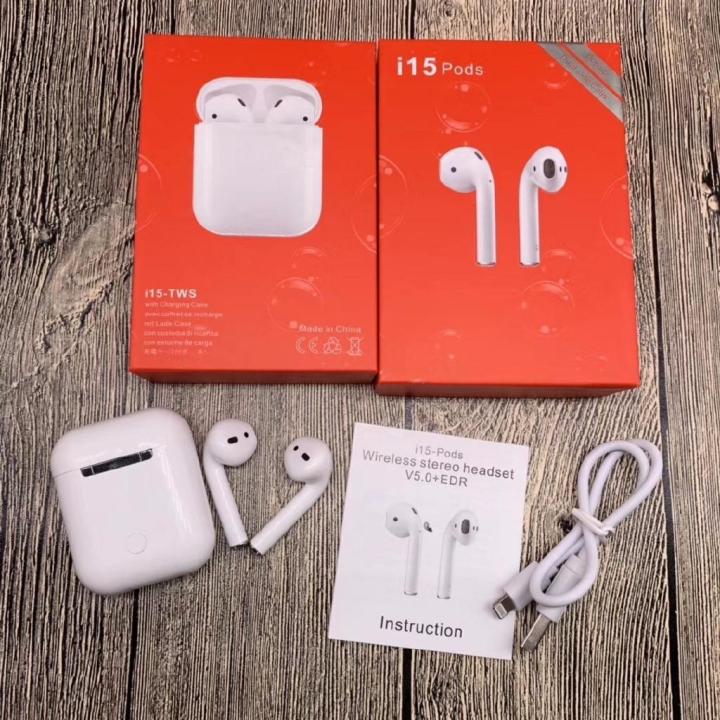i15%20Pods%20TWS%20wireless%20headphones%20mini%20AirPods%20Bluetooth%205.0%20Earphones%20Earbuds%20Charging%20box%20-White%20-%20Image%206