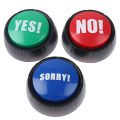 Respond to Phone Buttons No Sorry Yes Sound Button Toys Home Party Funny Gag Toy.