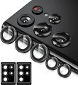 [2Packs - 5+5PCS for Samsung Galaxy S23 Ultra 5G Lens Protector, Premium Tempered Glass Glitter Diamond Metal Camera Lens Protector for Samsung Galaxy S23 Ultra 5G.