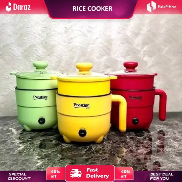 Prestige%20Rice%20Coocker%20Mini%20Rice%20Cooker%20Automatic%20Warm%20Function%20with%20steamer%20Mini%20Electric%20Ricecooker%202%20Liter%20-%20Image%202
