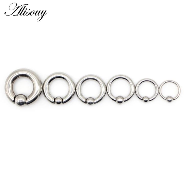 Alisouy%201PC%20316L%20Surgical%20Stainless%20Steel%20Circular%20Barbells%20full%20size%20Round%20Lip%20Ring%20Eyebrow%20Nose%20Studs%20Body%20Piercing%20Jewelry%20-%20Image%204