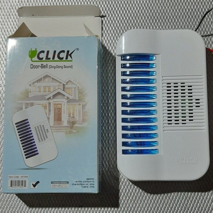 Click Calling Bell CLICK AC/DC Ding Dong Calling Door Bell Electronic Click Piano Design ...