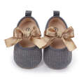 Bowtie Comfortable 0-1 Year Old Velcro Super Soft Neonatal Baby Walking Shoes. 