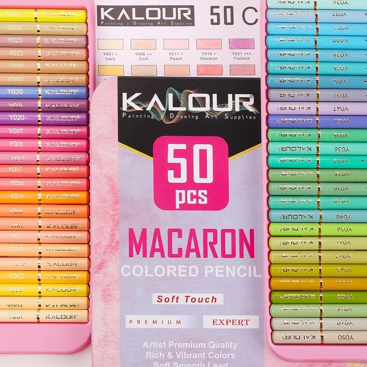 KALOUR%20Macaron%20Pastel%20Colored%20Pencils%20Set%20of%2050%20Colors%20-%20Image%2010