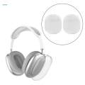 Case Covers for Headphones Skin Protector Accessories Waterproof Soft Durable Transparent Easy to. 