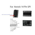 TPM 2.0 Encryption Security Module Remote Card 14 Pin SPI TPM2.0 Security Module for Motherboard. 