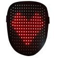 LED Luminous Facemask Light-up Face Mask Costume Mask Gesture ensing Control. 