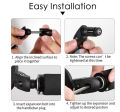 Bicycle Mirror Cycling Bicycle Scooter Round Handlebar Mirror 360 Rotatable Adjustable Bicycle for Bicycle.