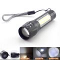 Stylish Telescopic Zoom Flash Light for Emergency.