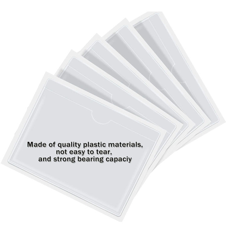 30Pcs%20Self-Adhesive%20Business%20Card%20Pockets%20with%20Top%20Open%20for%20Loading,%20Card%20Holder%20for%20Organizing%20and%20Protecting%20Cards%20-%20Image%205