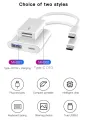 USB3.0 Android Type-C mobile To USB OTG Adapter U-Disk Mouse Keyboard Converter Type-C to Camera Adapter. 