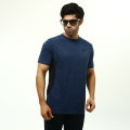 TORR BLUE MELANGE 100%POLYESTER ACTIVEWEAR MEN'S S.S T-SHIRT. 