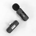 BOYA BY-V10 One-Trigger-One 2.4G Wireless Microphone ystem Clip-on Phone Microphone.