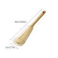 Wooden Bottle Cleaning Brush - Long Handle Kitchen Tool For Easy And Effective Cleaning. 