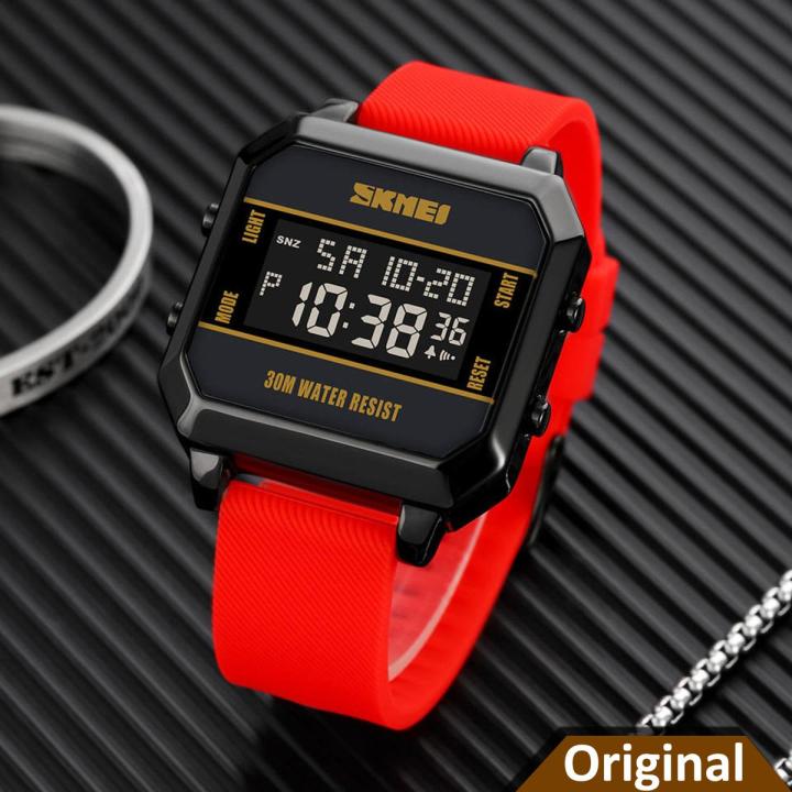 SKMEI 1848 Digital 2 Time Silicon Sports Watch for Men