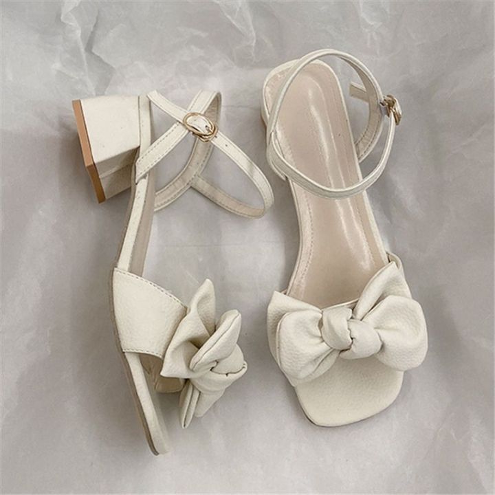 Chunky-Heel%20Sandals%20Women's2023Summer%20New%20Fashion%20Bowknot%20Fairy%20Dress%20with%20Middle%20Heel%20Fashion%20Women's%20Shoes%20-%20Image%207